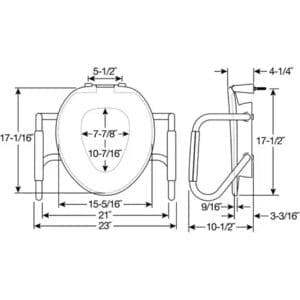 Assurance Riser with Arms Round