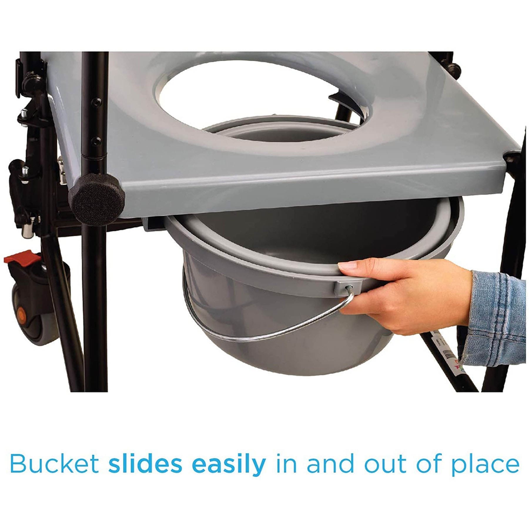 Wheeled Commode Chair - Image 3