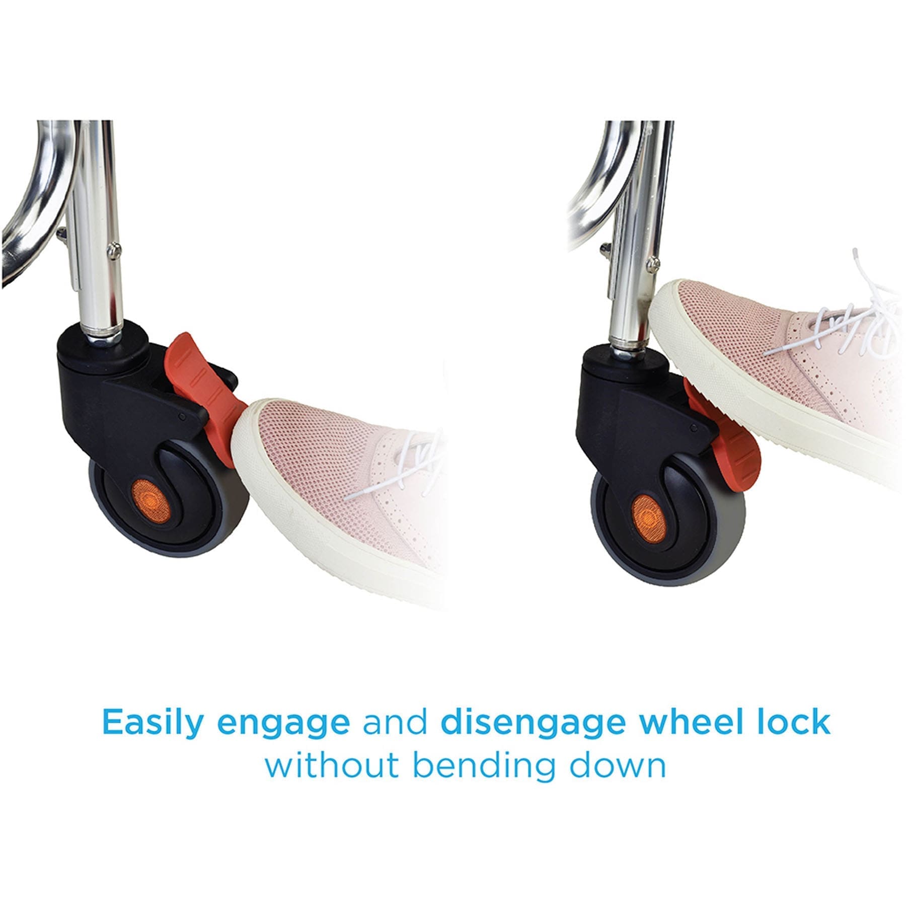 Wheeled Shower/Commode Chair - Image 4