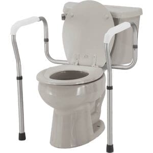 Toilet Safety Rails w/Legs