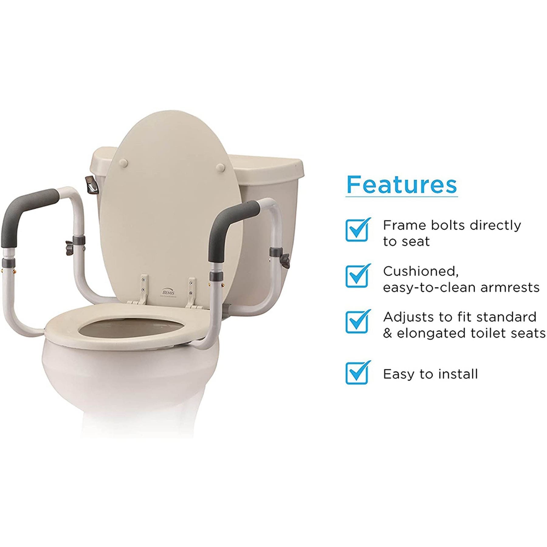 Toilet Support Rails - Image 3