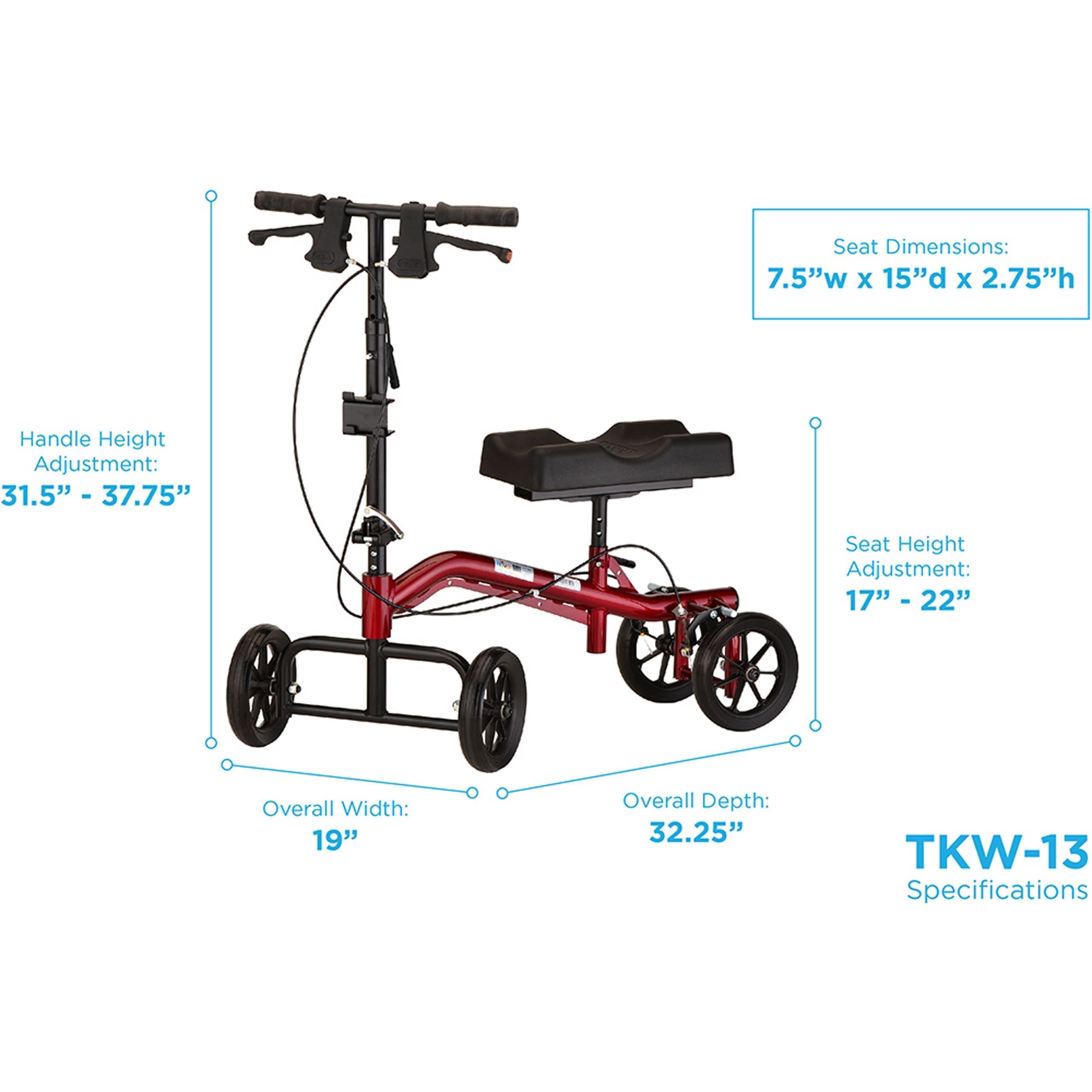 Turning Knee Walker Heavy Duty - Rental - Image 2