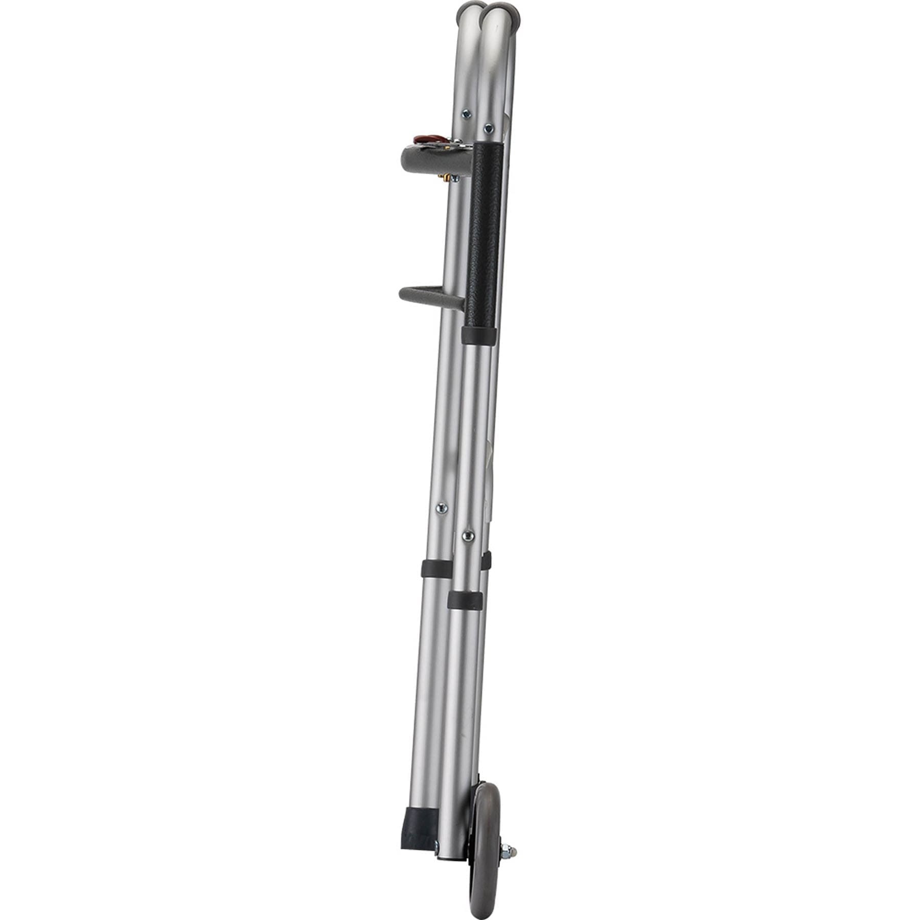 Folding Walker With 5" Wheels 2 Button Standard - Image 2